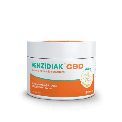 Venzidiak Cbd - Cannabidiol + Árnica + Menthol + Eucalyptol - 200G  