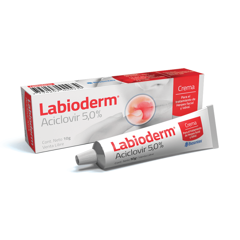 Labioderm -Aciclovir 5.0% -Crema 10G -Vl
