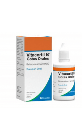 Vitacortil B Gotas - Betametasona 0.06% - 30Ml - Vbr 