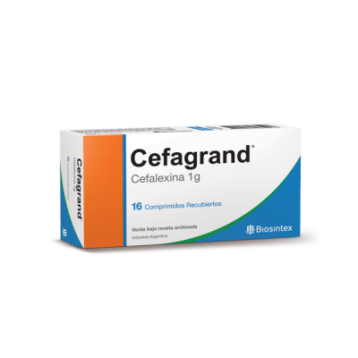 Cefagrand 1000Mg - 16 Comp Rec 