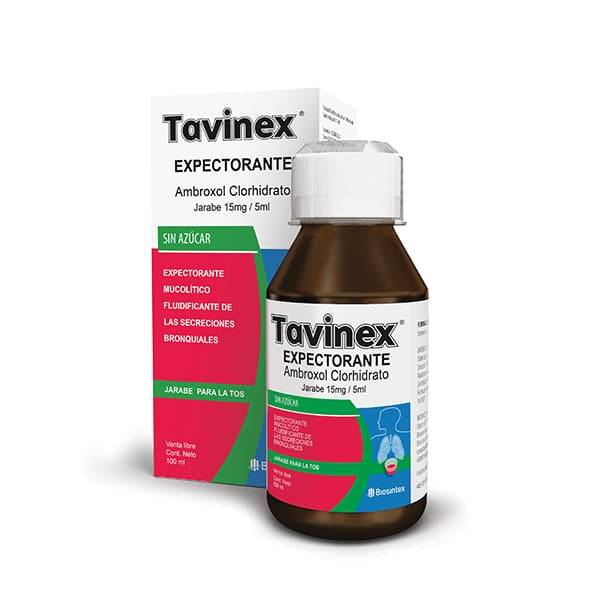 Tavinex Expect -Ambroxol Clor. 0.3% -Jarabe 100Ml