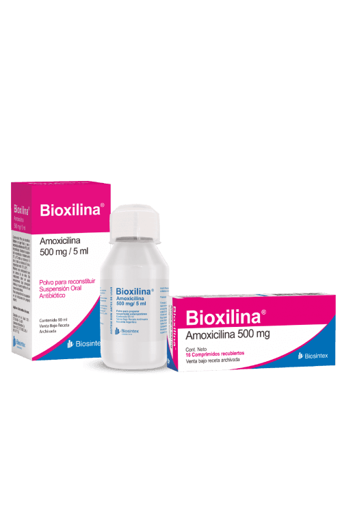 Bioxilina 500Mg -Amoxicilina 500Mg/5Ml - Susp. Extemp. 90Ml