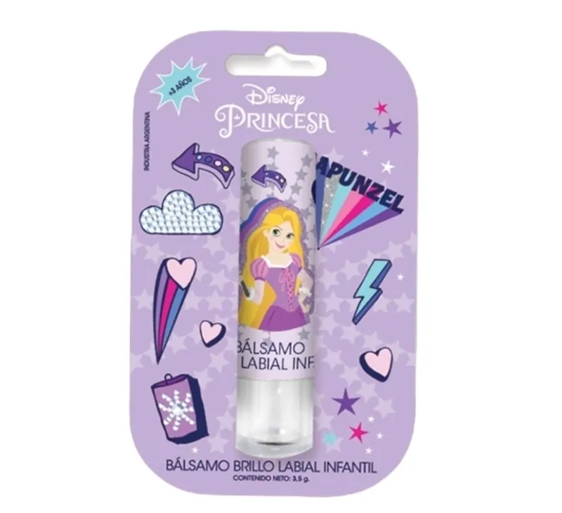 Balsamo Labial Infantil Princesas - Rapunzel
