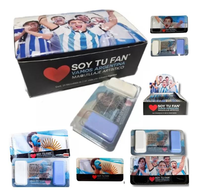 Sueños De Fan - Maquillaje Art. Argentina Soy Tu Fan X24U.