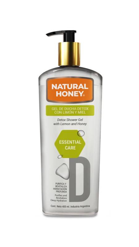 Natural Honey - Gel De Ducha Detox Essential Care 400Ml