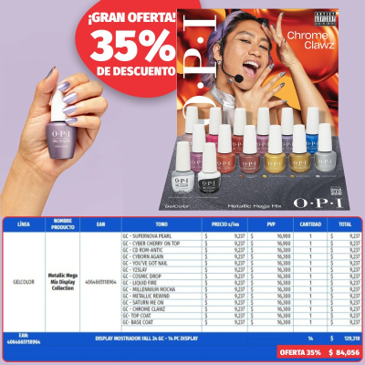 Opi - Metalic Mega Mix