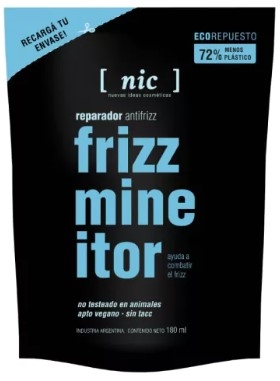 Nic - Frizzmineitor Reparador Anti-frizz Refill 180 Ml