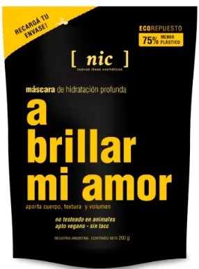 Nic - A Brillar Mi Amor - Mascara Hid. Profunda Refill 200ml