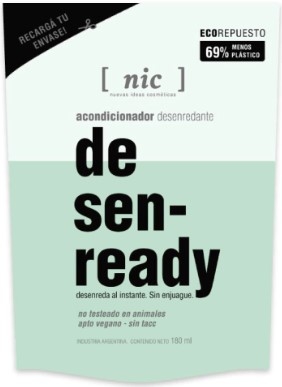 Nic - Desenready - Acondicionador Instantaneo Sin Enjuague Refill 180ml
