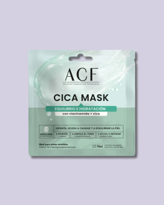 Acf - Máscara Equilibrio E Hidratacion Cica Mask