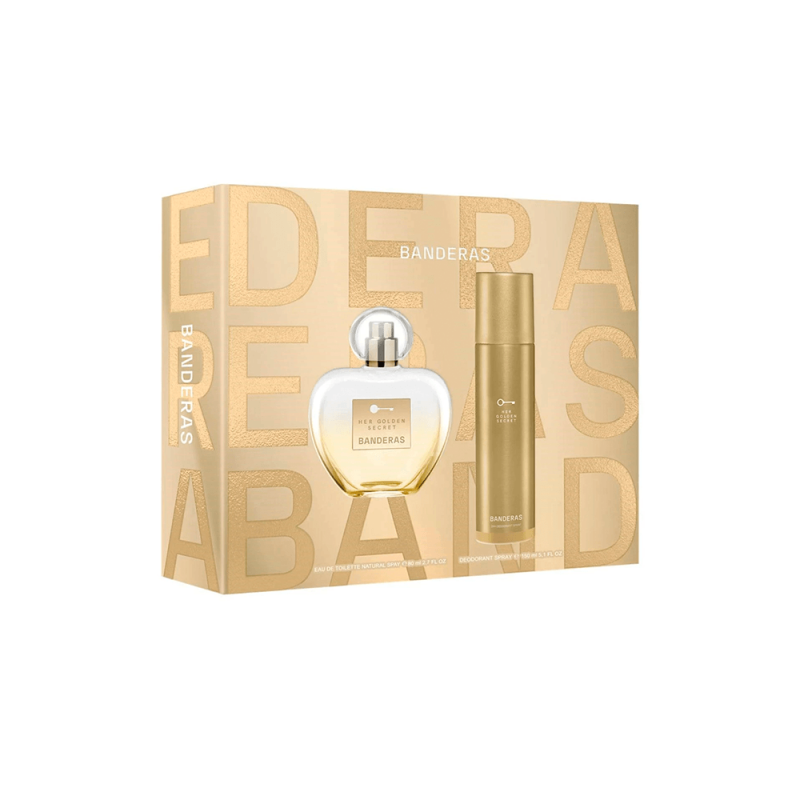 Antonio Banderas - Estuche Her Golden Secret Edt 80 Ml + Deo