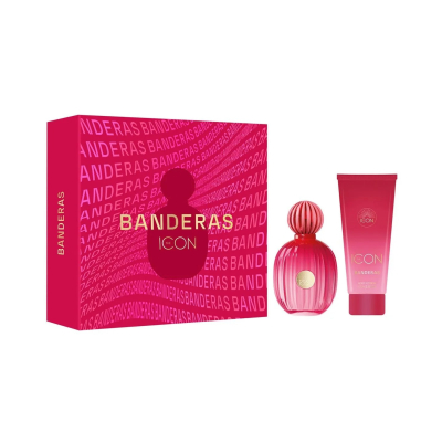 Antonio Banderas - Estuche The Icon Fem Edp 100Ml + Body Lotion