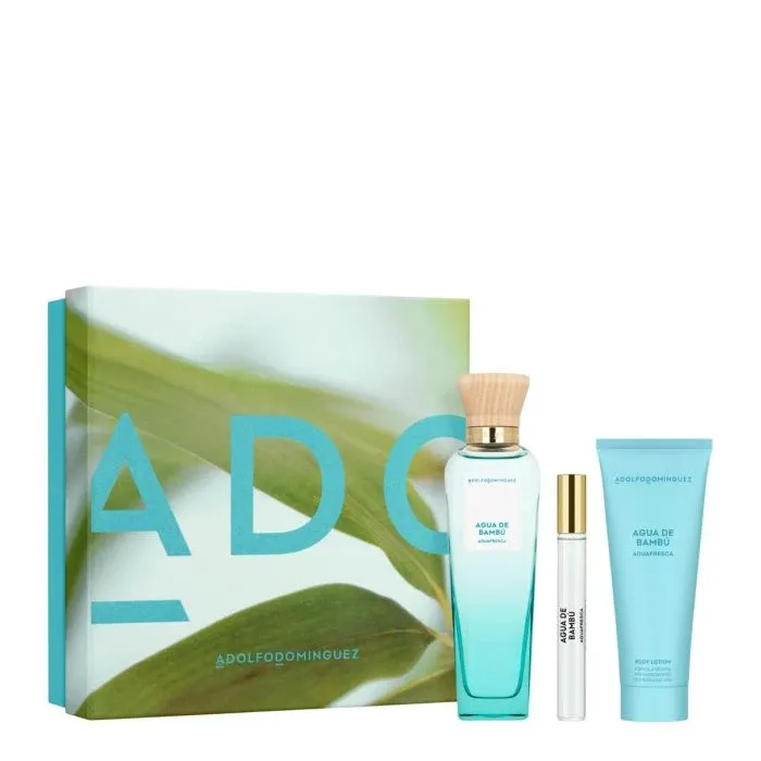 Adolfo Dominguez - Estuche Agua De Bambu Edt 120Ml + Body Lotion + Mini 10Ml