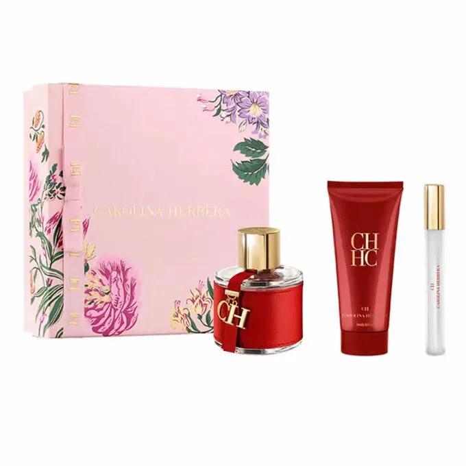 Carolina Herrera - Estuche Ch Edt 100 Ml + Body Lotion + Mini 10 Ml