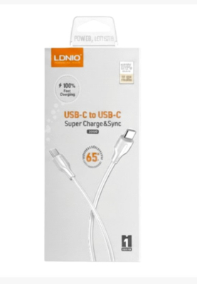 Cable Ldnio Lc121 65 W Charge & Sync Usb-C
