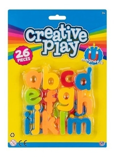 Creative Play - Letras Imprentas, Minusculas Y Numeros Magneticos