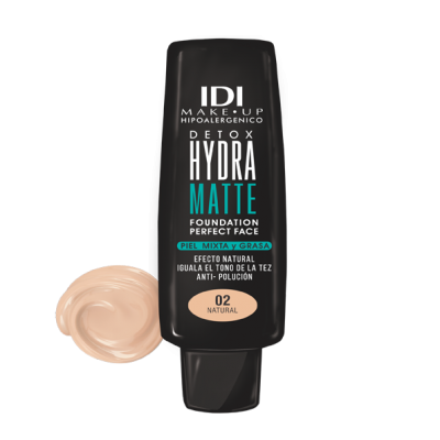 Idi - Maquillaje Fluido Hydra Matte Detox N°02 Natural
