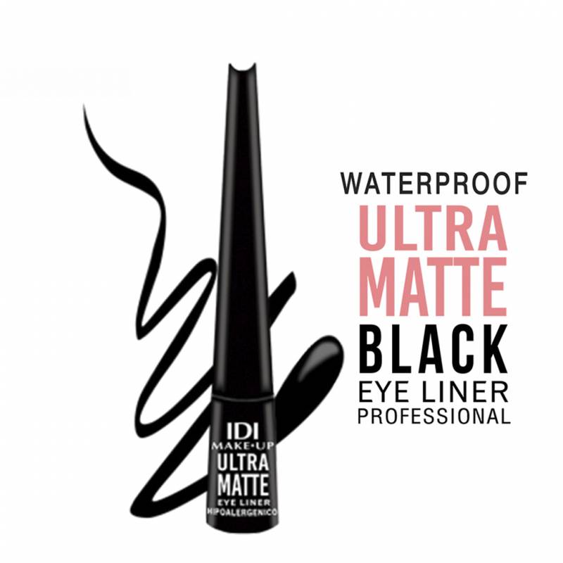Idi - Delineador Liquido Ultra Matte Black N01 Black
