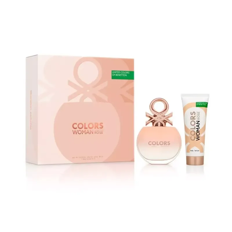Benetton - Estuche Colors Rose Edt 80Ml