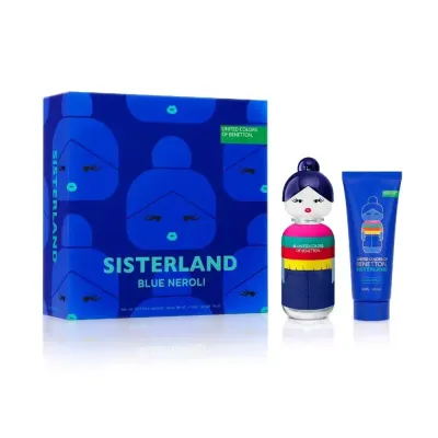 Benetton - Estuche Sisterland Blue Neroli Edp 80Ml