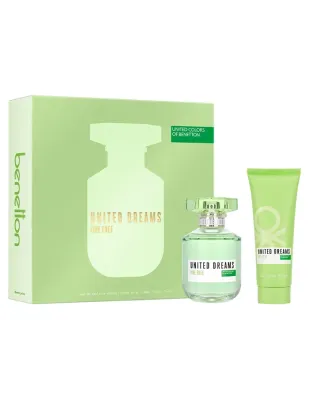 Benetton - Estuche Ud Live Free Edt 80Ml + Body Lotion