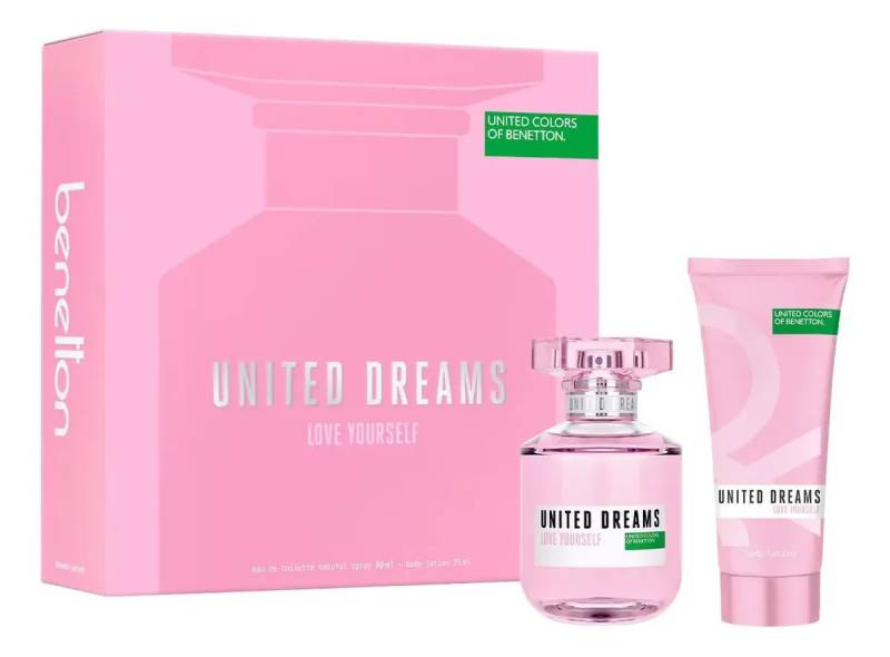 Benetton - Estuche Love Yourself Edt 80Ml + Body Lotion 75Ml