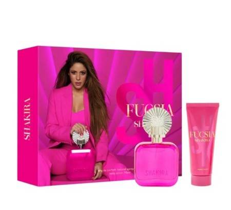 Shakira - Estuche Shakira Fucsia Edp 80Ml + Body Lotion