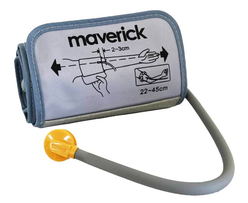 Maverick - Brazalete Tensiómetro Digital. Circunferencia De Brazo: 22 A 45 Cm.