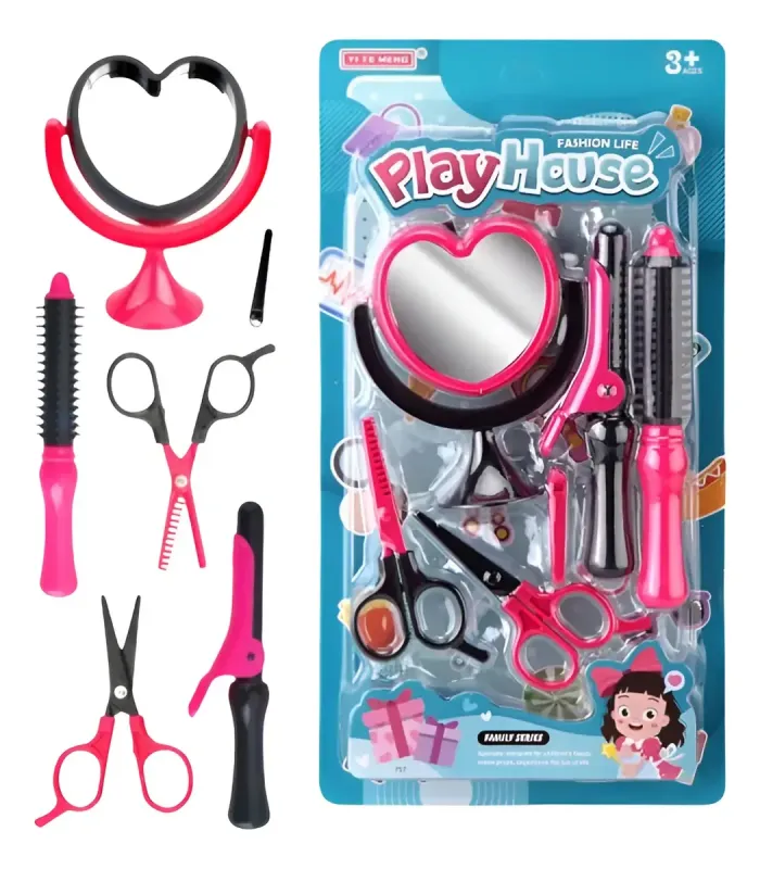 Set De Belleza Peluqueria Juguetes