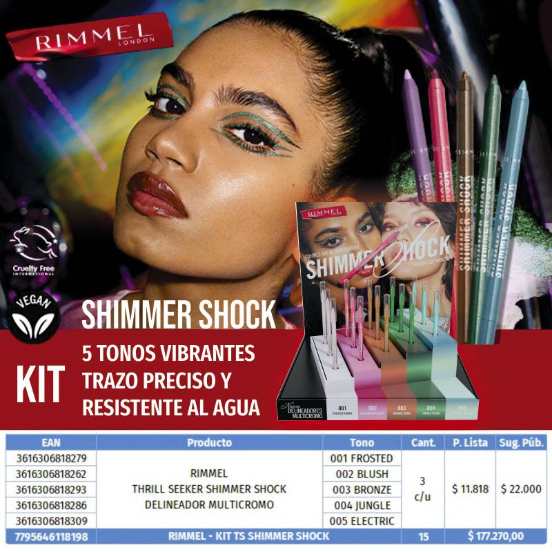 Rimmel - Kit Thrill Seeker Shimmer Shock
