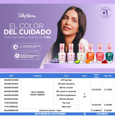 Sally Hansen Kit Color Therapy