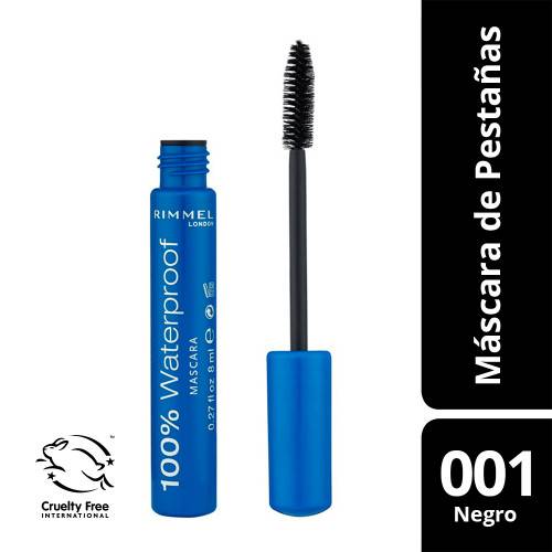 Rimmel - Masc 100% Waterproof  - Black 001