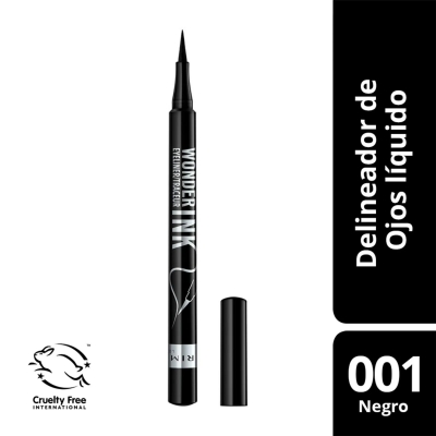 Rimmel -  Delin Fibra Wonder Ink - Black 001