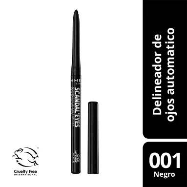 Rimmel -  Delin Retractil Scandal- Black 001