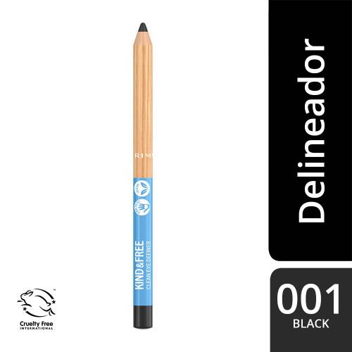 Rimmel - Kind & Free - Clean Eye Liner - Black 001