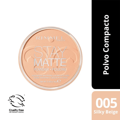 Rimmel - Polvo Compact Stay Matte - 005