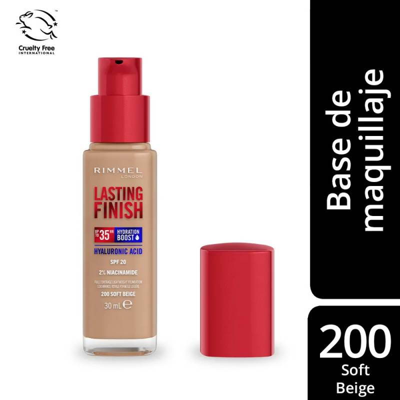 Rimmel - Base Lasting Finish Hydration Boost 35Hs - 200