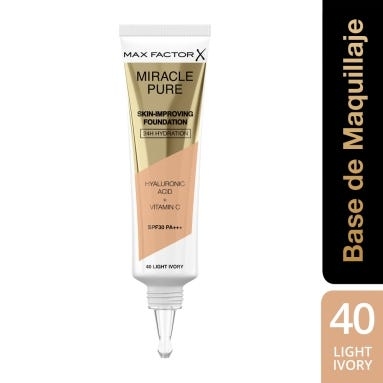 Max Factor - Miracle Foundation - 40 Light Ivory