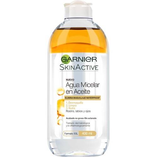 Skin Active - Agua Micelar 3 En 1 En Aceite 400Ml -