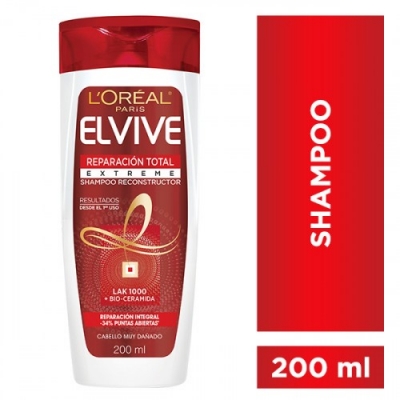 Elvive Shampoo X 200ml Rt Extreme - Keratina