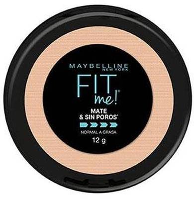 Maybelline Polvo Compacto Super Natural Matte & Poreless - 130 Buff Beige