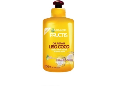 Fructis Oil Repair Liso Coco Crema Para Peinar 300ml