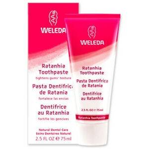 Weleda Dental Pasta Dentifrica De Ratania X 75 Ml.