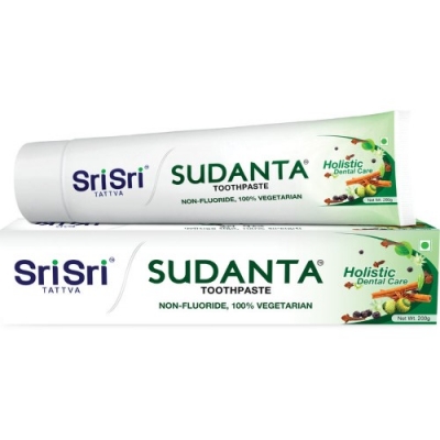Sri Sri - Pasta Dental Ayurvedica Libre De Fluor X 200gr