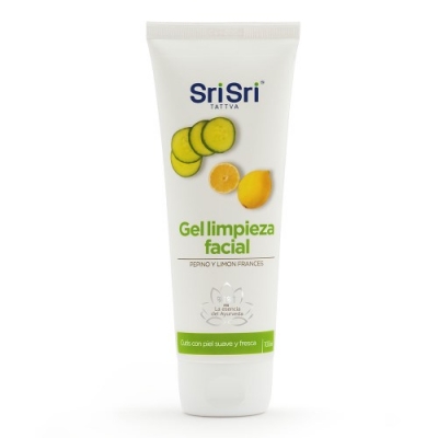 Sri Sri - Gel Limpieza Facial Con Pepino Y Limon
