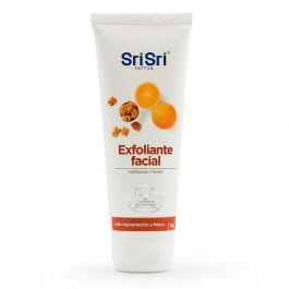 Sri Sri Exfoliante Facial Con Nuez Y Extracto De Naranja