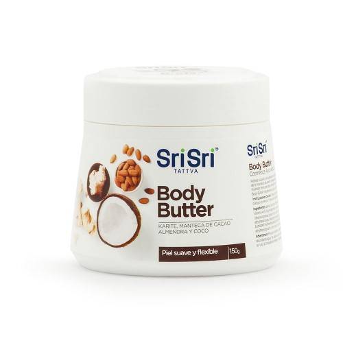 Sri Sri - Manteca  Corporal Con Aceite Coco Karite Y Cacao 150gr
