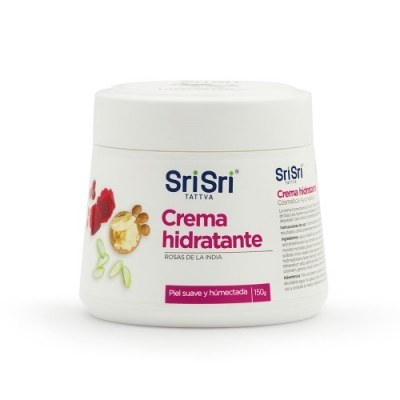 Sri Sri - Crema Corporal Hidratante Con Rosas Y Aloe Vera 150gr