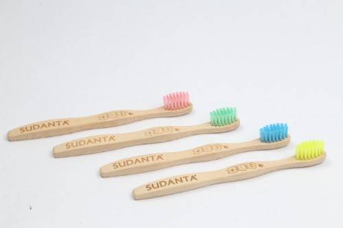 Sri Sri - Cepillo Dental Nios Cerda Suave