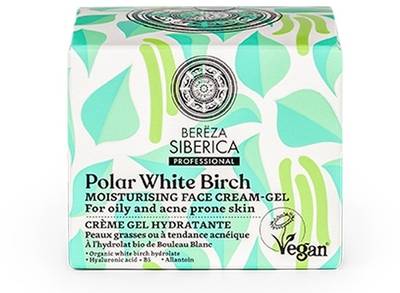 Natura Siberica - Abedul Polar - Crema/gel Facial Hidratante Grasa/mixta 50ml